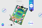 Easter Party Flyer Template, a Flyer Template by Aam360 (Thumbnail 3 of 3)
