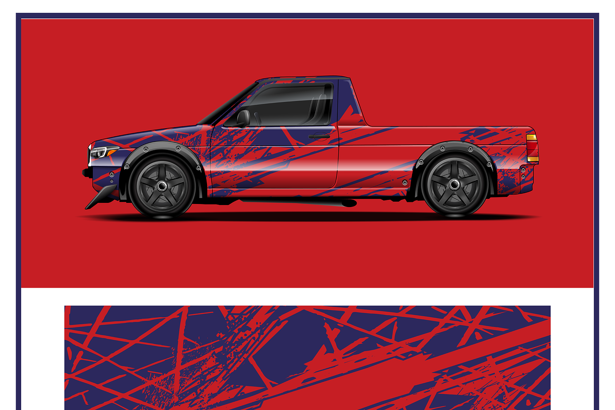 Dynamic Truck Wrap Design, a Finance Illustration by CarWrap design (Photo 2 of 3)