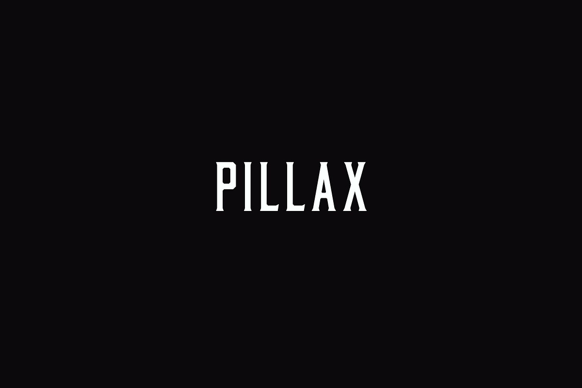 PILLAX - DISPLAY, a Serif Font by rtf.studio (Photo 2 of 15)