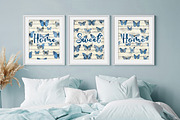 Blue Butterfly Sonata Scrapbooks, a Background Graphic by V Design Creator (Thumbnail 6 of 12)