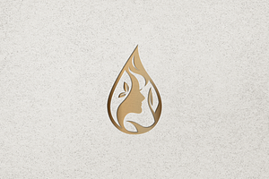 Minimalist Natural Woman Logo