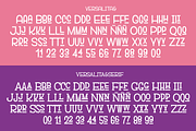2in1 Versalita& + Versalita&Serif, a Sans Serif Font by Franco Fuentes (Thumbnail 2 of 8)