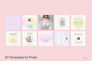 Holistic & Modern Instagram Template