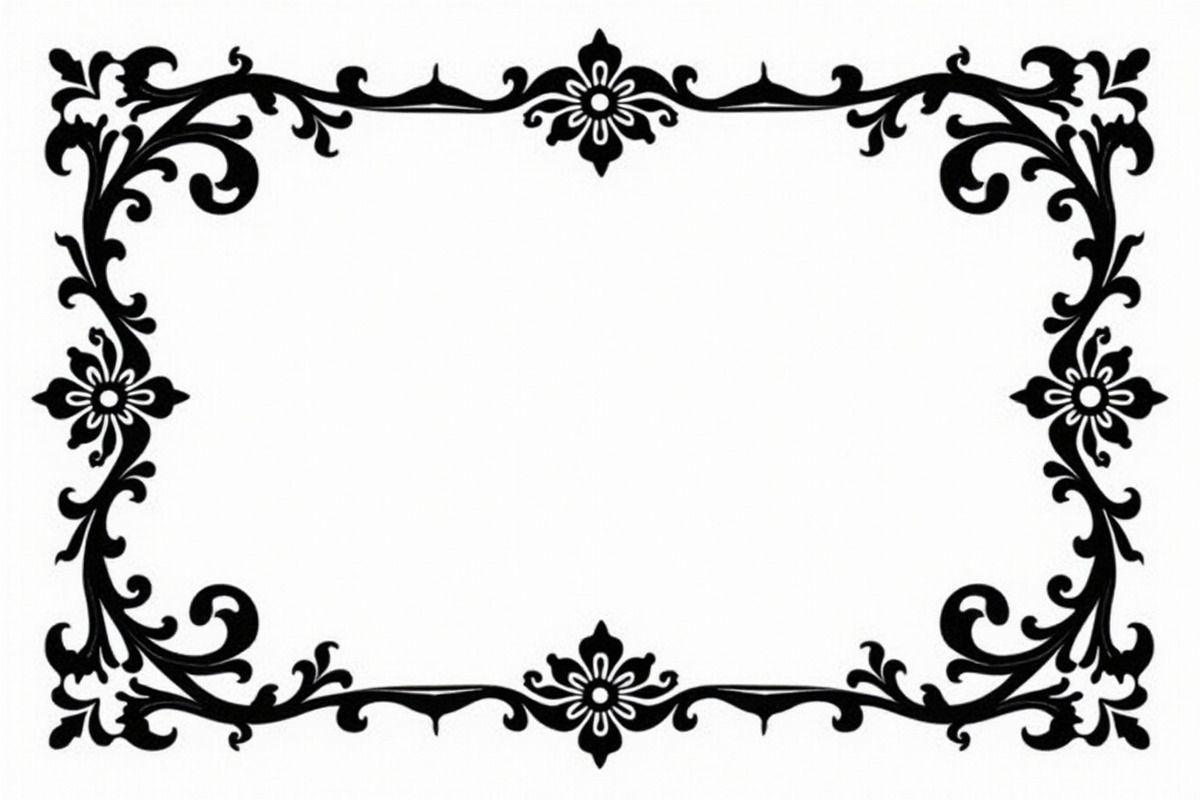 Ornamental Frame Collection, an Illustration by jahid234 (Photo 5 of 9)