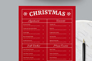 Christmas Food Menu, a Stationery Template by MightyDesign (Thumbnail 4 of 8)