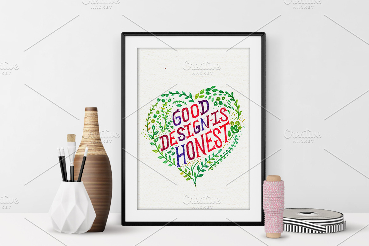 Inspirational Design Quote Poster, a Decorative Illustration by Kalpesh Tudiya (Photo 6 of 6)