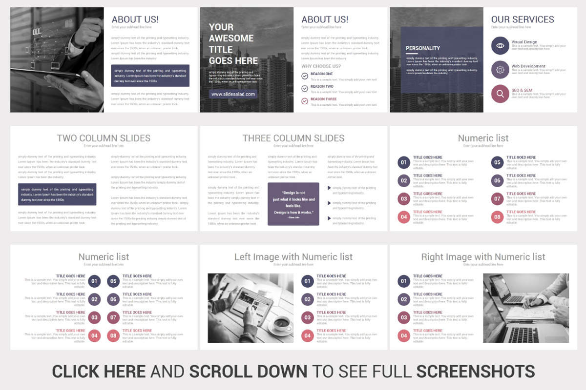 Business Proposal PowerPoint Design, a Presentation Template by SlideSalad (Photo 6 of 17)