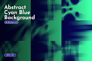 Abstract Cyan Blue Background, a Background Graphic by WM48 Shop (Thumbnail 1 of 3)