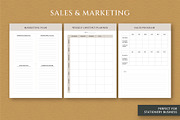 Business planner, a Stationery Template by Anatartan Design (Thumbnail 5 of 7)