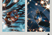 Chromatic Star Sparkle Overlays, a Texture Graphic by PhotoSpirit (Thumbnail 2 of 8)