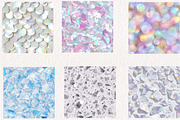 White Sparkle Large Glitter Paper, a Pattern Graphic by CreationArt (Thumbnail 2 of 4)