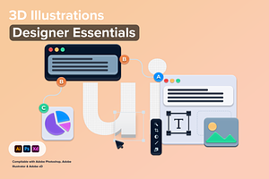 3D Illustrations Designer Essentials