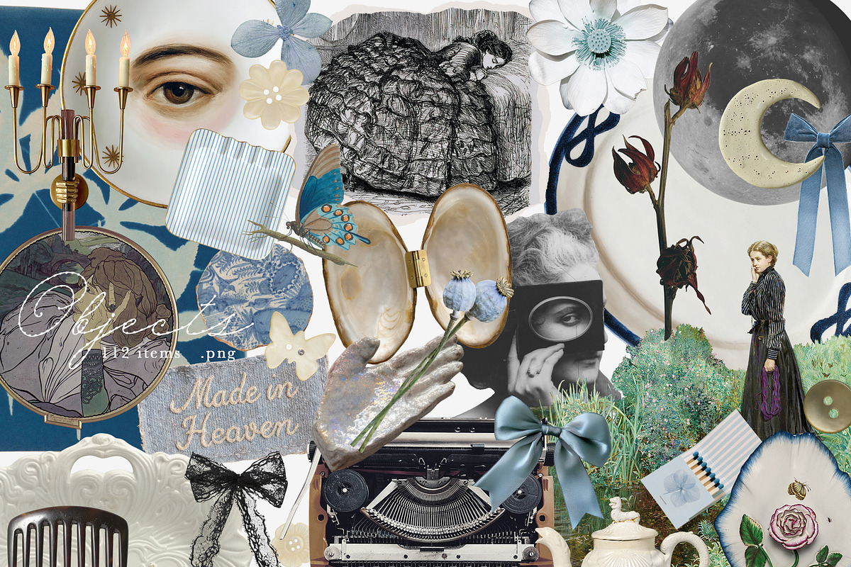 Holy Melancholy Scrapbooking Collage, an Object Graphic by alenaganzhela (Photo 5 of 9)