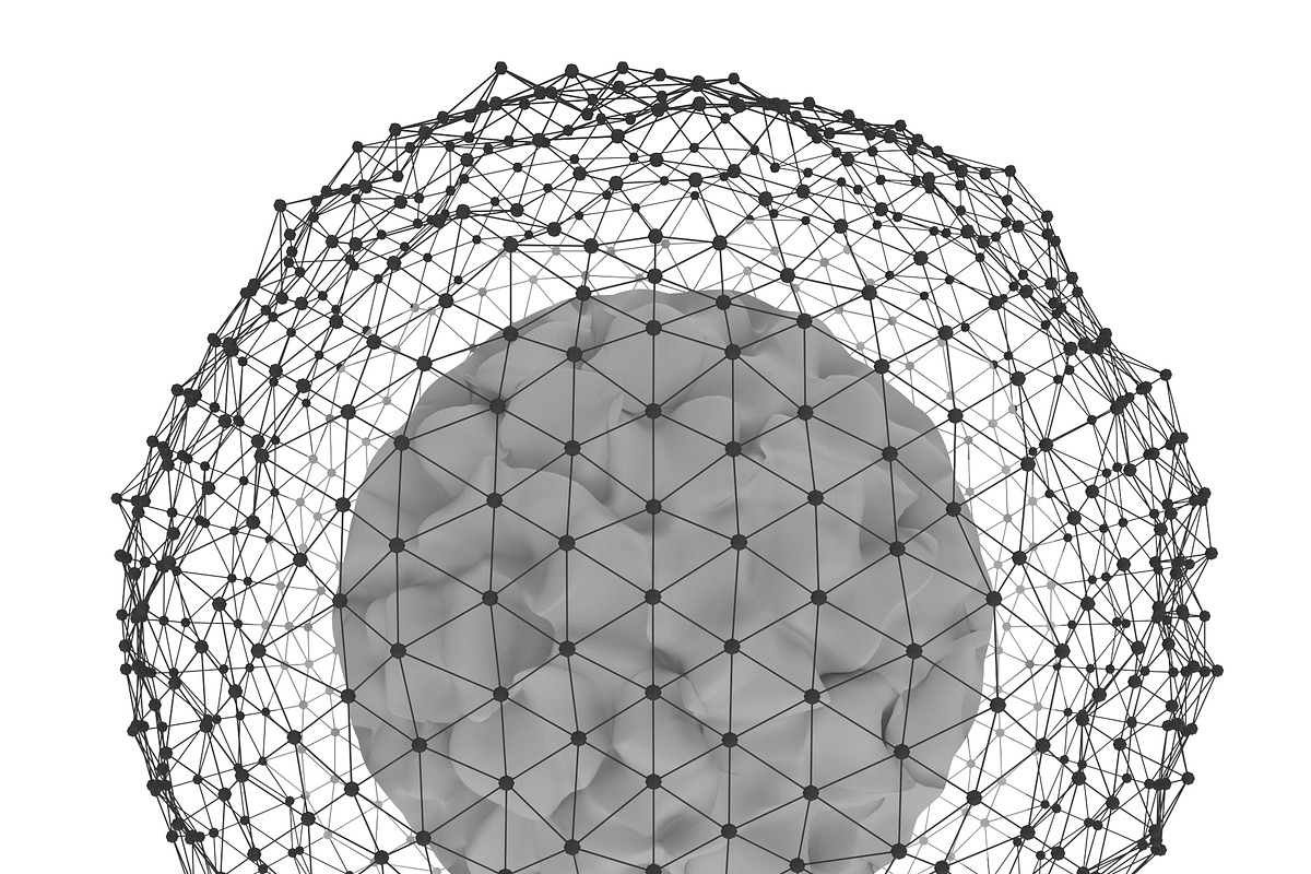Abstract sphere, a Person Illustration by 2D/3D (Photo 3 of 3)