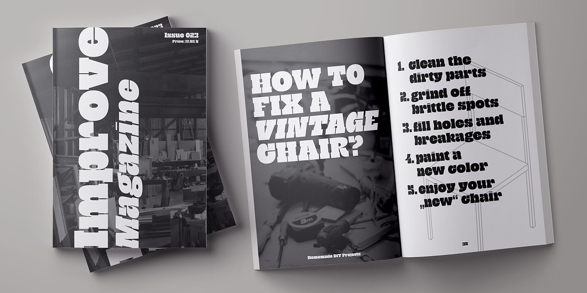 Grantig, a Slab Serif Font by Julien Fincker (Photo 5 of 12)