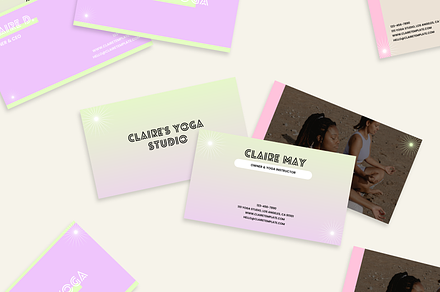Claire - Stationary Kit Template