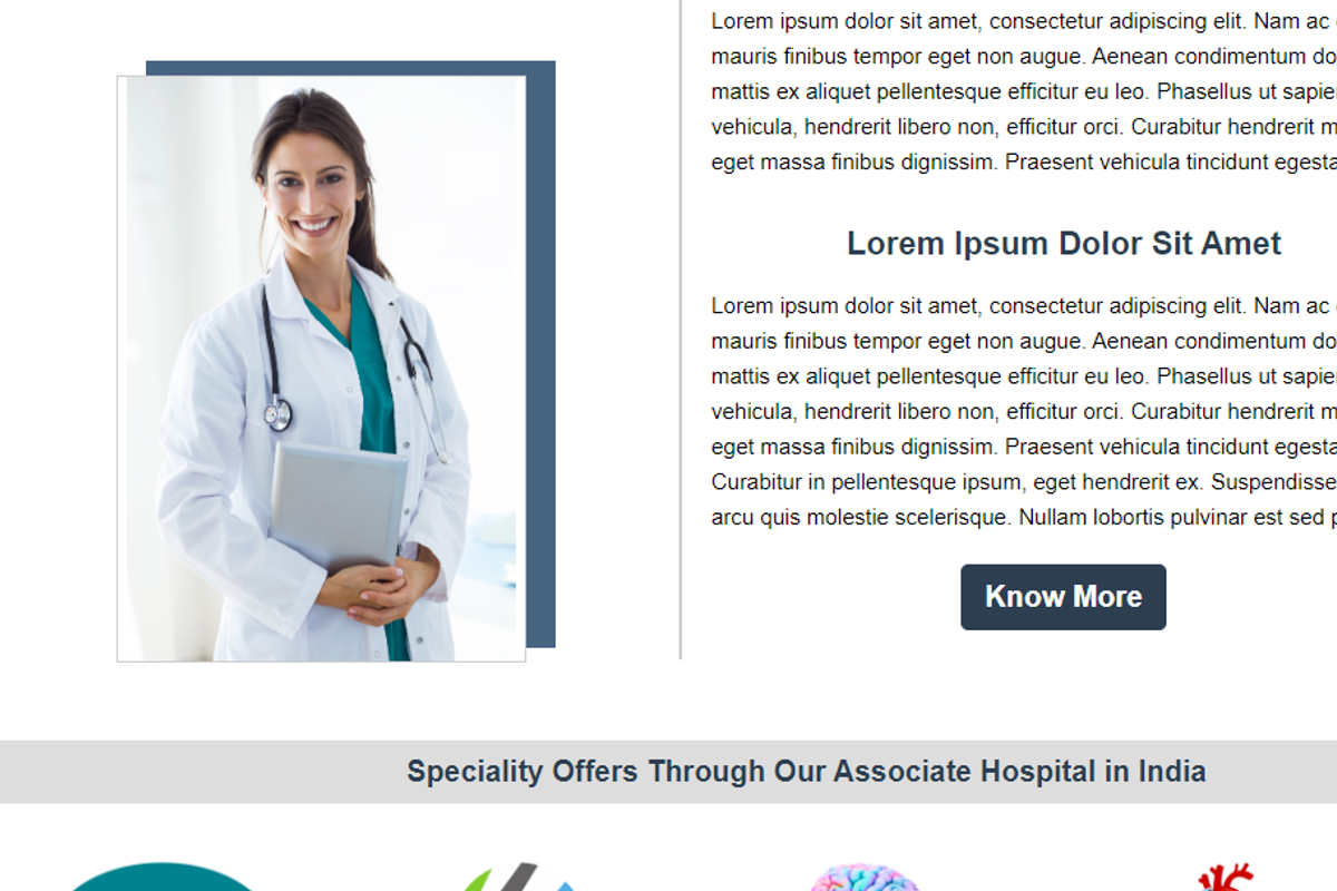 HealthyU - Medical & Doctor Website, a HTML Template by WebGuru (Photo 19 of 25)