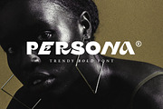 Persona - Trendy Bold Font, a Sans Serif Font by Sarid Ezra (Thumbnail 1 of 9)