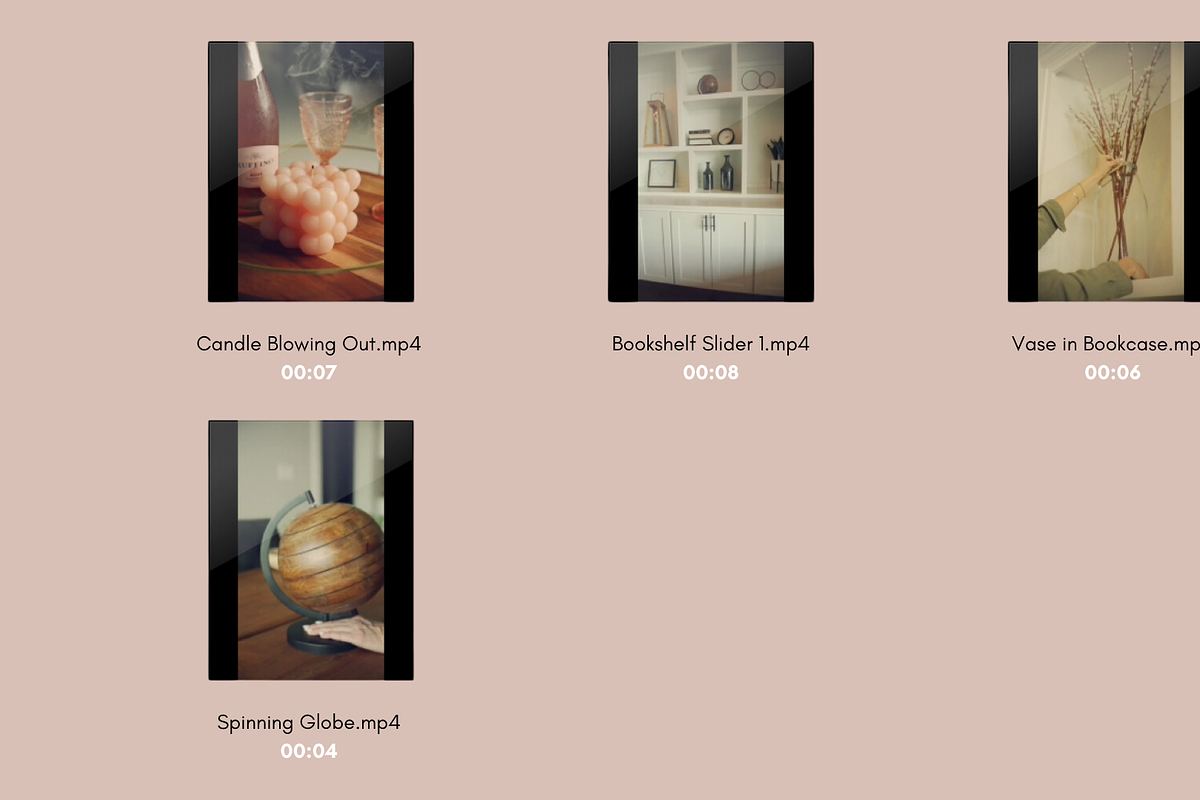 Aesthetic Life: 10 Video Clips, a Social Media Template by sociallyswanky (Photo 5 of 5)