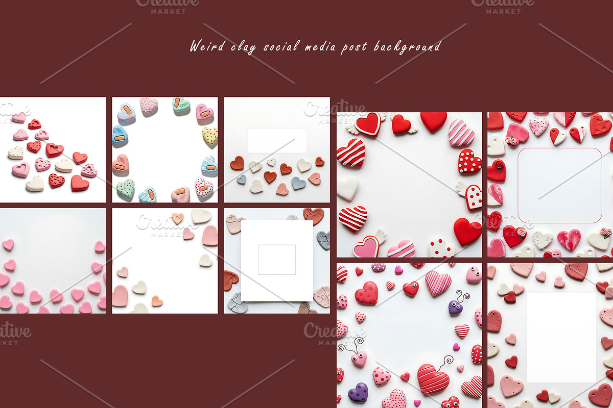 Strange & Weird Valentine Bundle, an Object Graphic by Shahjahangdb1 (Photo 5 of 17)