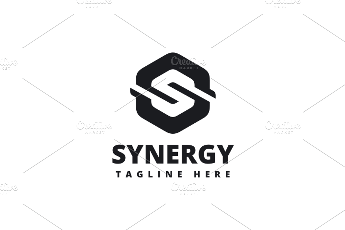 Synergy - Hexagon Letter S Logo, a Branding & Logo Template by yopie