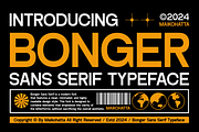 Bonger - Sans Serif Typeface, a Sans Serif Font by MaikoHatta (Thumbnail 1 of 7)