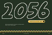 CS Yonder Pixel, a Sans Serif Font by Craft Supply Co. (Thumbnail 5 of 8)