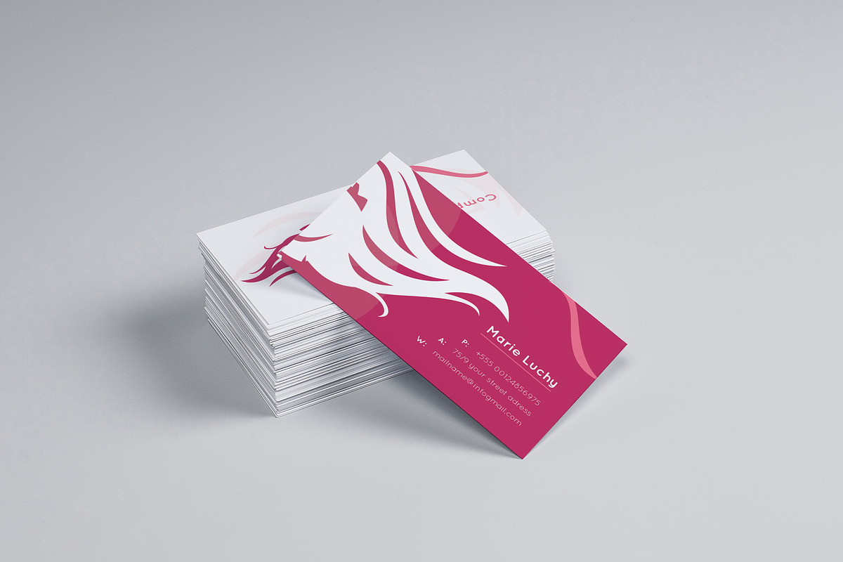Beauty Business Card, a Business Card Template by ZAAS (Photo 4 of 6)