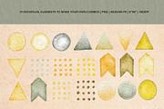 Watercolor Retro Patterns, a Pattern Graphic by ArtPavo (Thumbnail 3 of 5)