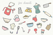Three Food Stories [Font Trio], a Script Font by Julia Dreams (Thumbnail 7 of 7)
