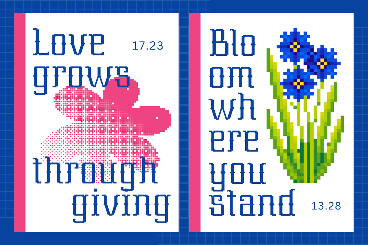 Cowboy Pixel - Western Pixel Font, a Serif Font by Sronstudio (Photo 3 of 11)