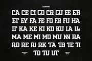 Grand Slab - Slab Sport Font, a Slab Serif Font by Flawless And Co (Thumbnail 10 of 10)