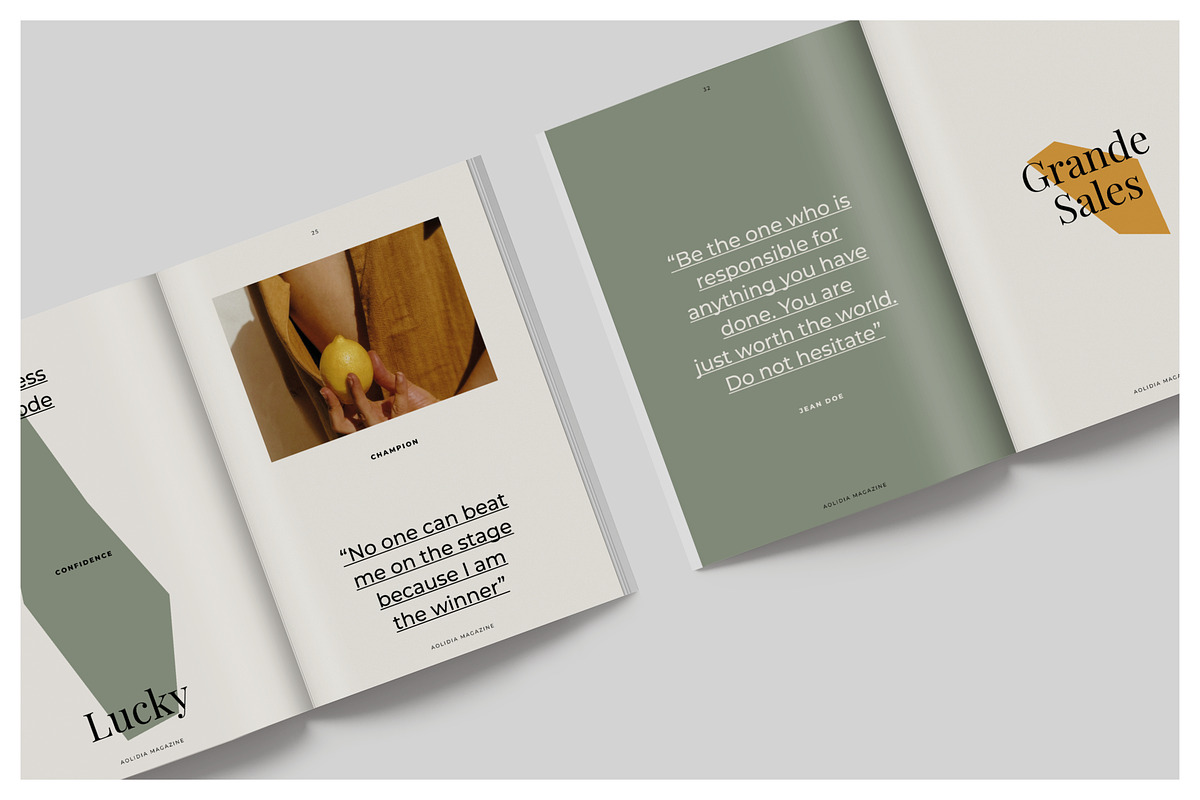 AOLIDIA Editorial Lookbook, a Magazine Template by Arif Tri Ananta (Photo 4 of 14)