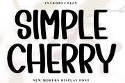 Simple Cherry, a Serif Font by InermediaSTUDIO (Thumbnail 1 of 8)