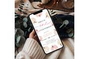 iPhone Mockup with Leaves & Lights, a Mockup by MockupWizard (Thumbnail 3 of 3)
