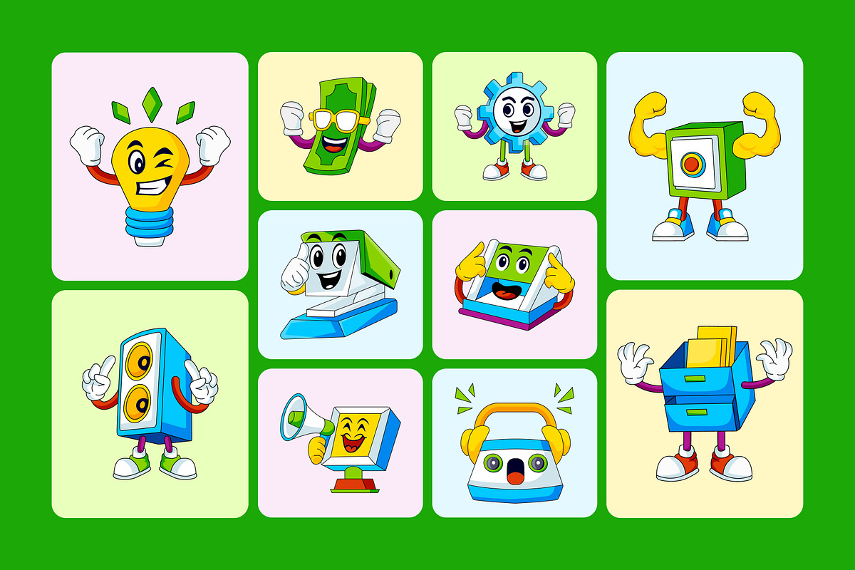 135 Animated Work Illustrations, a Work Illustration by Vectors Market (Photo 3 of 4)