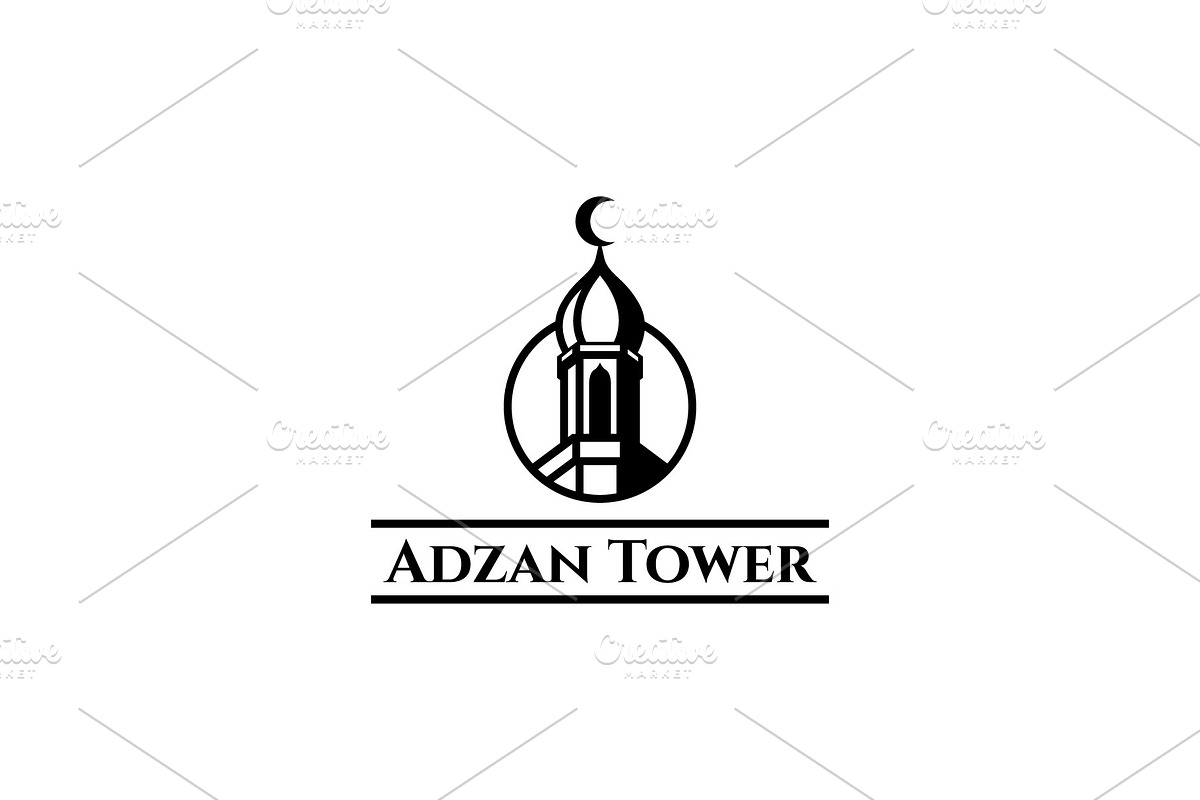 Adzan Tower - Building Logo, a Branding & Logo Template by ashenterprise (Photo 2 of 3)