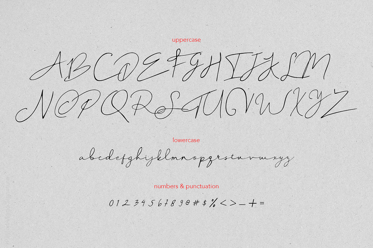 Peylon Viggo Signature, a Handwritten Font by madeDeduk (Photo 6 of 10)