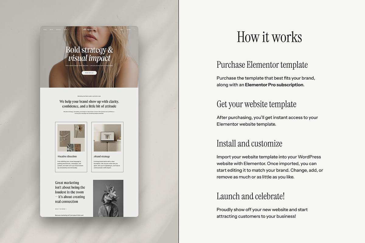 Ari Wordpress Template preview 2