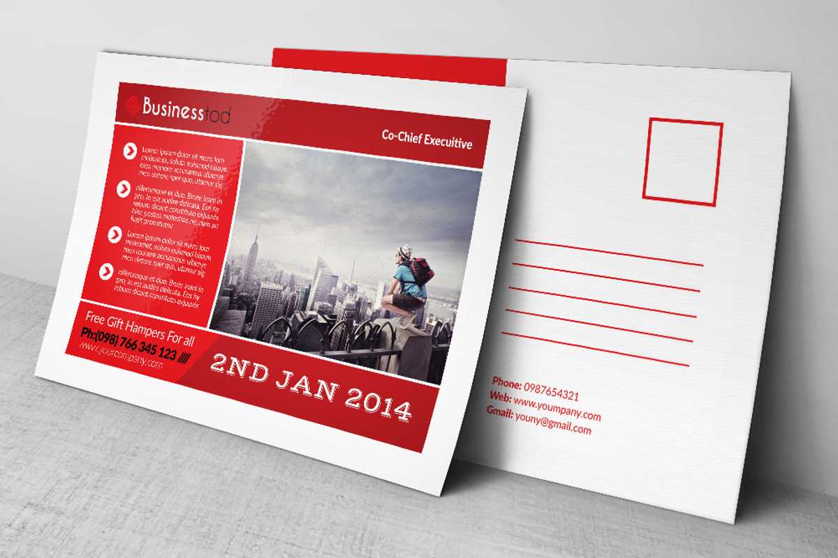 World Tour Travel PostCard, a Card Template by Business Flyers (Photo 4 of 4)