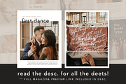 30-Page Wedding Photography Magazine, a Magazine Template by molly ho studio (Thumbnail 7 of 7)