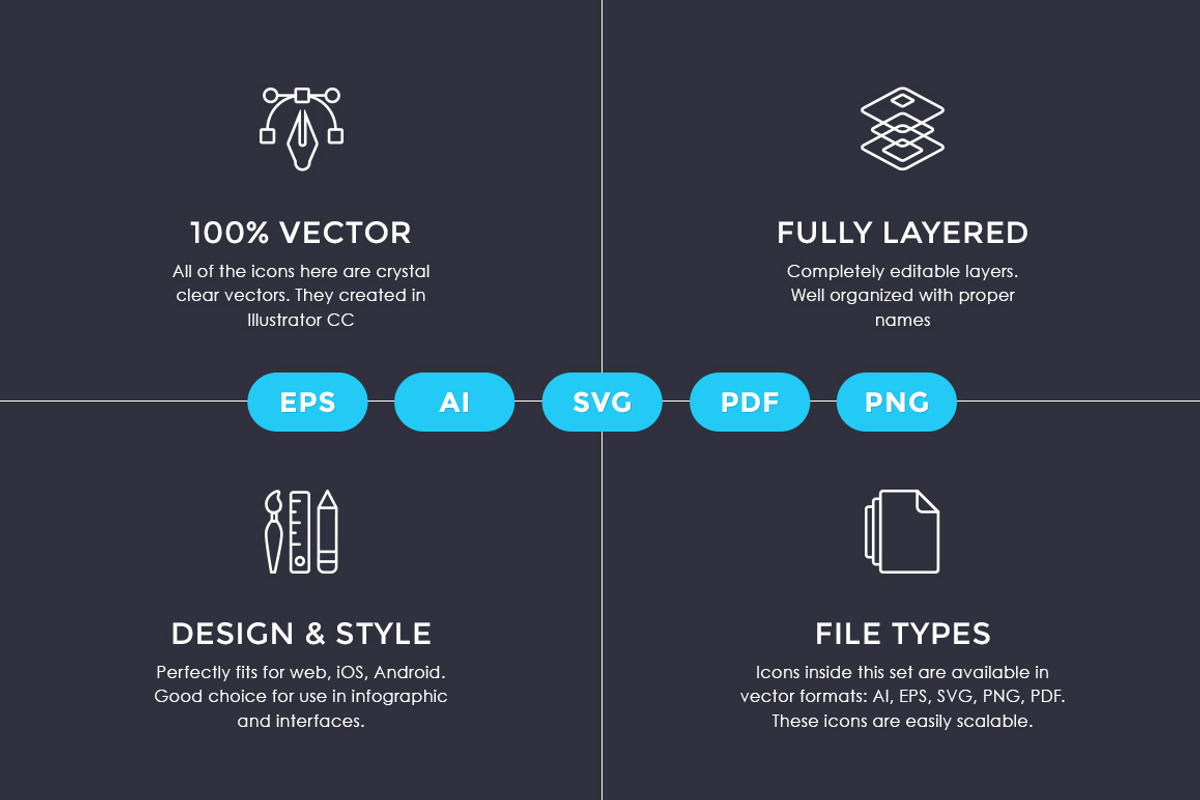 Luchesa. 216 Flat Icons, an Icon by Just UI (Photo 7 of 7)