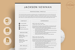 Resume/CV - The Jackson