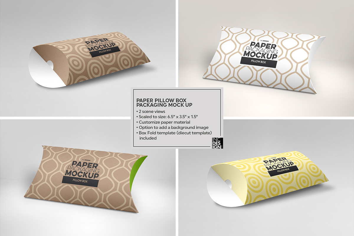 VOL.1 Paper Box Packaging Mockups, a Packaging Mockup by INCDesign (Photo 17 of 22)