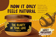 Honey Mushroom -Display Cartoon Font, a Font by Gassstype (Thumbnail 7 of 8)