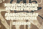 Rune - Authentic Grafity Look, a Font by Fortunes Co (Thumbnail 4 of 8)