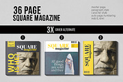 Magazine Square, a Magazine Template by Canden Studio (Thumbnail 1 of 5)