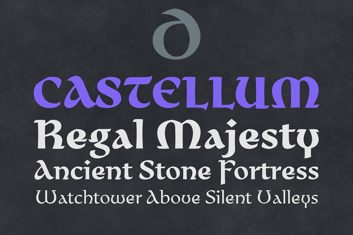 Nibras Uncial Historical Font, a Blackletter Font by Namela Studio (Photo 2 of 10)