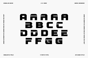 SPEED FEZ FONT