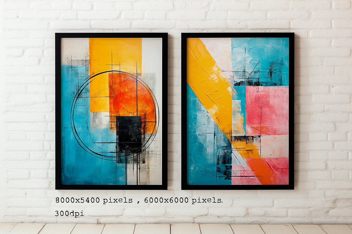 Modern abstract painting., a Wallpaper Graphic by O m N i  Studio (Photo 2 of 12)